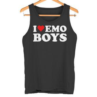 I Love Emo Boys Tank Top - Geschenkecke