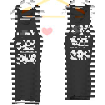 I Love My Gay Son I Heart My Gay Son Tank Top - Monsterry