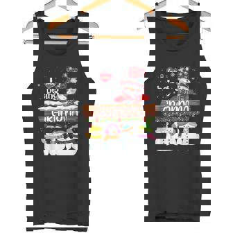 I Love Being Grandma Snowman Christmas Xmas Family Matching Tank Top - Monsterry