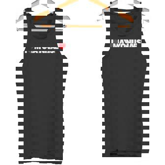 I Love Heart Mayonnaise Tank Top - Monsterry