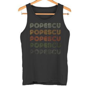 Love Heart Popescu Grungeintage-Stil Schwarz Popescu Tank Top - Geschenkecke