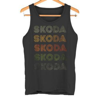 Love Heart Skoda Grungeintage Style Skoda Tank Top - Geschenkecke