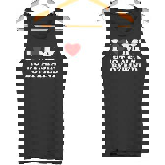 I Love My Hot Asian Boyfriend I Heart My Hot Asian BF Tank Top - Monsterry