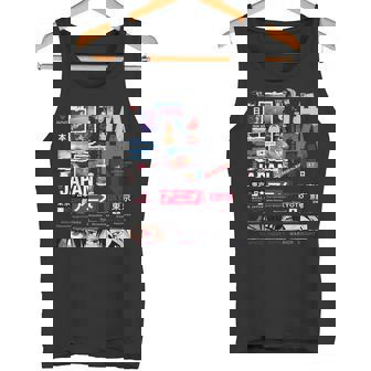 I Love Japan Culture Enjoy Cool Japan Illustration Fashion Camiseta sin mangas - Regaloses