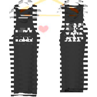 I Love My Lara Amo A Mi Lara Camiseta sin mangas - Regaloses