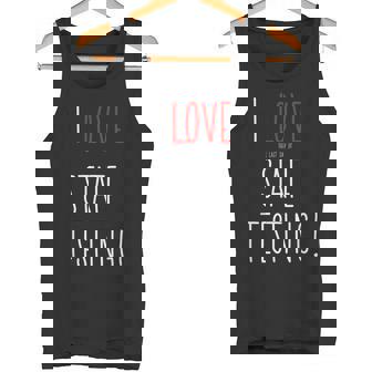 I Love The Last Day Of State Testing Teacher Tank Top - Monsterry