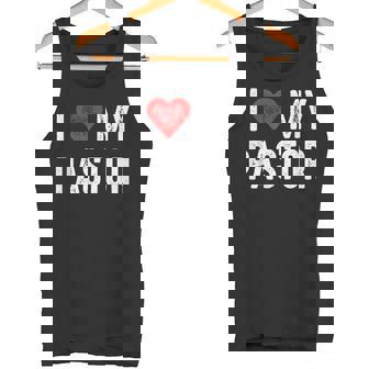 I Love My Pastor Christian Church Christianity Tank Top - Monsterry