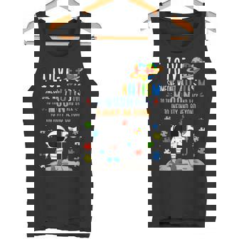 I Love Someone With Autism To The Moon And Back T-Shirt Tank Top - Monsterry