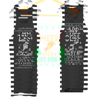 A Lovely Cheese Pizza Just For Me Christmas Tank Top Tank Top - Monsterry