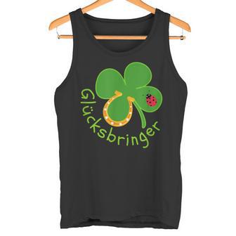 Lucky Charm Ladybird Clover Leaf For Friends Good Luck Tank Top - Geschenkecke