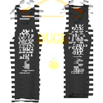 Lucky Duck Feeding Shirt Tank Top - Monsterry