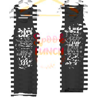 Lunch Lady Halloween Cafeteria Crew School Food Service Tank Top - Monsterry