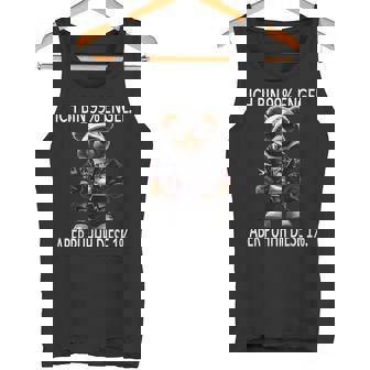Lustiger Spruch Arbeit Humor Geburtstagsgeschenk Spaß Teddy Tank Top - Geschenkecke