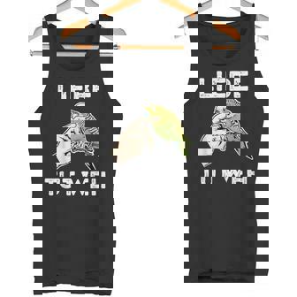 Lustiges Wellensittich Liebe Tut Weh Tank Top - Geschenkecke