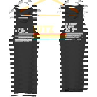 Lutz Apellido Divertido Retrointage 80S 90S Birthday Reunion Camiseta sin mangas - Regaloses