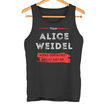 Mach Deutschland Wieder Großartig Team Alice Weidel Tank Top - Geschenkecke