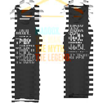 Maddox The Man The Myth The Legend First Name Maddox Tank Top - Monsterry