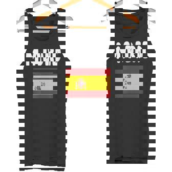 Madrid España Souvenir Bandera Españaacaciones España Camiseta sin mangas - Regaloses