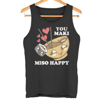 You Maki Miso Happy Sushi Kawaii Japan Tank Top - Geschenkecke