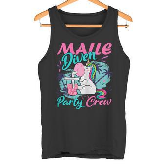 Malle Diven Party Crew Saufen Tank Top - Geschenkecke