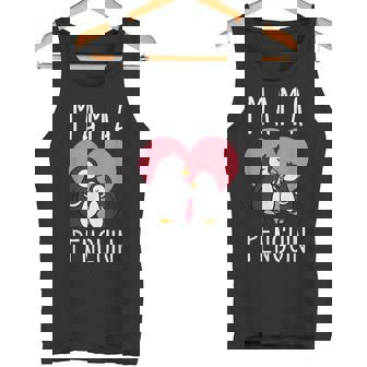 Mama Daughter Penguin Lovers Mother's Day Matching Tank Top - Monsterry