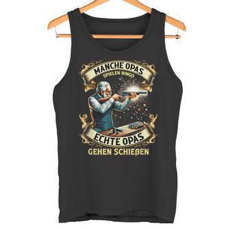 Manche Grandpa Play Bingo Real Grandpa Go Shooting Tank Top - Geschenkecke