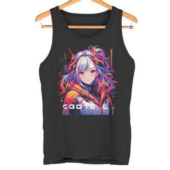 Manga Anime Aesthetic Cyberpunk Techwear Harajuku Tank Top - Geschenkecke