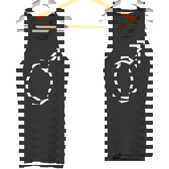 Mars Astrology Male Gender Symbol Planet Icon Witchy Mystic Tank Top - Monsterry