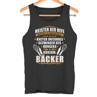 Master Of The Yeast And Mr Over The Carbohydrates Bakers Tank Top - Geschenkecke