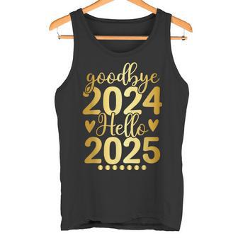 Matching Family Celebration New Year's Eve Goodbye 2024 Hello 2025 Tank Top - Geschenkecke