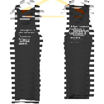 May Show Traces Of Cat Hair And Feminism Tank Top - Geschenkecke