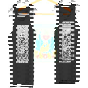 The Mega Pint Tarot Card Halloween Hearsay Wine Goth Tank Top - Monsterry