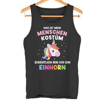 Mein Menschen Bin Einhorn For Carnival Tank Top - Geschenkecke