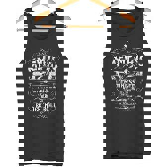 Memphis Tennessee Blues Country Music Guitarraintage Camiseta sin mangas - Regaloses