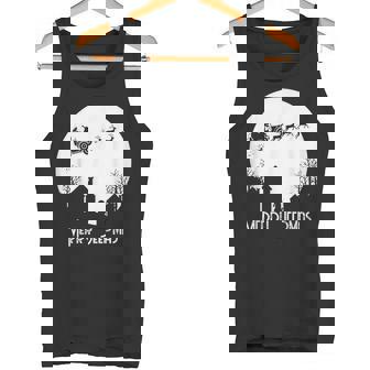 Merry Jeepmas Santa Christmas Reindeer Pajamas Tank Top - Monsterry