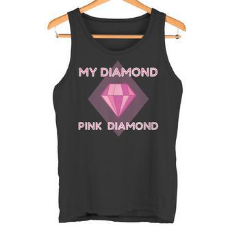 Mi Diamante Diamante Rosa Hermosa Gema Universo Camiseta sin mangas - Regaloses