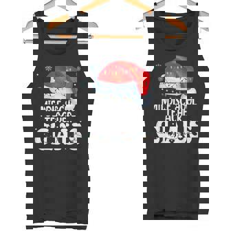 Middle School Teacher Claus Christmas Matching Costume Tank Top - Monsterry