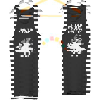 Mignon Dinosaure Rawr Rugissant Drôle Enfant Dinosaure Dessin Animé Débardeur e - Cadeauxyz