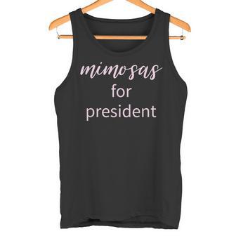 Mimosas For President Drinking Shirt Tank Top - Monsterry
