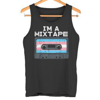 Im A Mixtape Transgender Casette Tape Trans Pride Flag Lgbt Tank Top - Geschenkecke