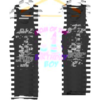 Mom And Dad Birthday Boy Llama Family Party Decorations Tank Top - Monsterry
