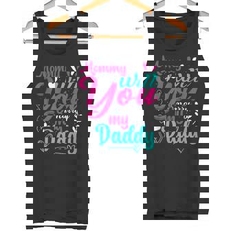 Mommy Will You Marry My Daddy Engagement Wedding Proposal Tank Top - Monsterry