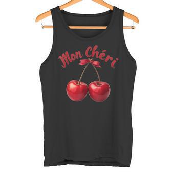 Mon Chéri French Expression Means My Favourite Tank Top - Geschenkecke