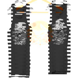 Monte Fuji Japonés Cultura Estética Japón Inspirado Asiático Camiseta sin mangas - Regaloses