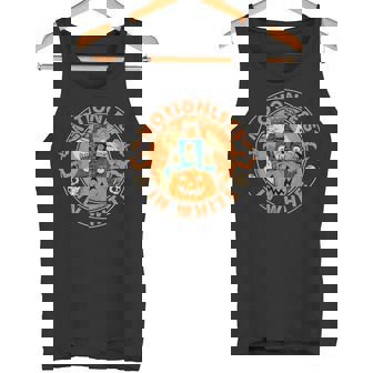 Motionlesses In Scary Pumpkin Halloween Costume Tank Top - Monsterry