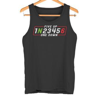 Motorcycle Gear Shift One Down Five Up Tank Top - Geschenkecke