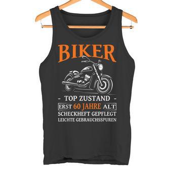 Motorcyclist 60Th Birthday Biker Top Condition Tank Top - Geschenkecke