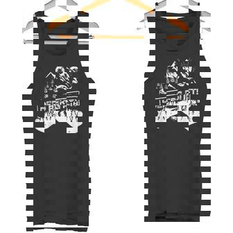 Mountain Hiking I Der Berg Ruft Bergsteiger Tank Top - Seseable