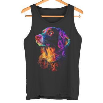 Munsterlander Dog Graphic Pet Colourful Munsterlander Tank Top - Geschenkecke