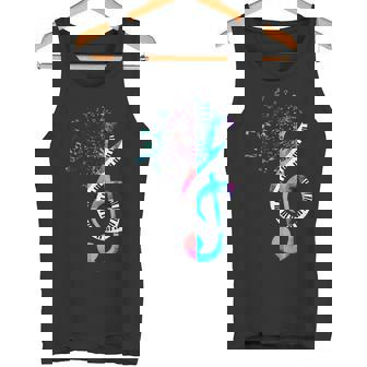 Música Clave De Sol Regalo Para Pianista Orquesta Piano Camiseta sin mangas - Regaloses